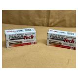 2 BOXES MAXXTECH 9MM FMJ - 100 RDS TOTAL