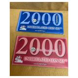 2000 UNCIRCULATED COIN SETS DENVER & PHILADELPHIA MINTS