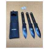 KA-BAR THROWING KNIVES