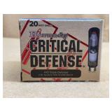 HORNADY CRITICAL DEFENSE 410 - 2 1/2" - TRIPLE DEFENSE - 20 RDS