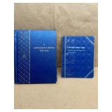 2 BOOKS OF LINCOLN CENTS - NOT COMPLETE
