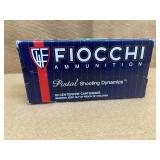 FIOCCHI 380 FMJ PISTOLSHOOTING DYNAMICS - 50 RDS