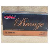 PMC BRONZE 38 SPECIAL FMJ - 50 RDS