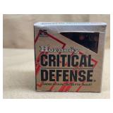 HORNADY CRITICAL DEFENSE 38 SPL+P FTX - 25 RDS