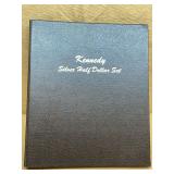 BOOK OF KENNEDY SILVER HALF DOLLARS - APPEARS COMPLETE