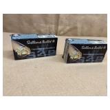 2 BOXES SELLIER & BELLOT 9MM FMJ - 100 RDS TOTAL