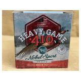 NOBEL SPORT HEAVY GAME 410 - 3" #9 - 25 RDS