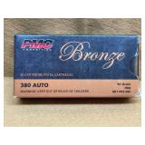 PMC BRONZE 380 FMJ - 50 RDS