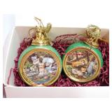Bradford Editions Little Wonders Kitten Expedition Ornament Collection