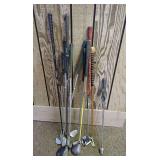 Collection of Vintage Golf Clubs