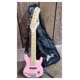 Winzz Youth Pink Electric Guitar with Bag