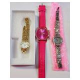 Lot of Three Assorted Fashion Watches