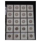 (20) 1935-1937 BUFFALO NICKELS