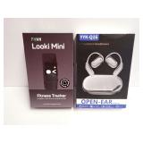 FitVII Looki Mini Fitness Tracker and YYK-Q16 AI Translation Open-Ear Headphones