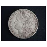 1883 MORGAN SILVER DOLLAR COIN