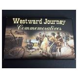 2005 SACAGAWEA SATIN FINISH DOLLAR COINS - WESTWARD JOURNEY COMMEMORATIVE COLLECTION