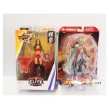 Brie Bella WWE Elite Collection & Flashpoint Wonder Woman Action Figures