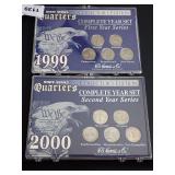1999 & 2000 H.E. HARRIS STATE SERIES QUARTERS COLLECTIONS