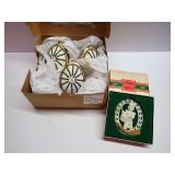 Silvestri Beaded Ornaments & Lenox Ornament
