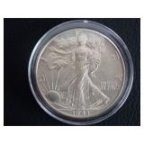 1943 WALKER HALF DOLLAR COIN