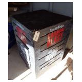 Captain Morgan Cannon Blast Wooden Promotional Display Crate