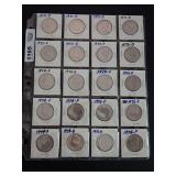 (20) 1971-1976 KENNEDY HALF DOLLAR COINS