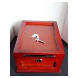 NATIONAL PARK SERVICE QUARTERS STORAGE CHEST W/KEY