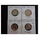 (4) ERROR COINS - SEE ALL PHOTOS