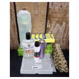 Mixed Lot: Incense, Cold Sore Treatment, Cutting Board Oil & More