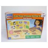 Lakeshore STEM Folk Tales Problem Solving Kit - Paul Bunyan Wagon Building