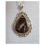 GERMAN SILVER NECKLACE-SEE ALL PHOTOS