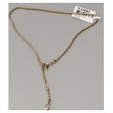 NADRI Gold Tone Necklace with Embellishment