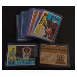 1960 TOPPS BASEBALL CARDS WITH CONTENT LIST