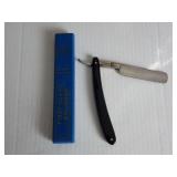SOLINGIN STRAIGHT RAZOR #7801 W/CASE