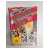 1991 NFL Pacific Pro Football Plus Player Cards - Sealed Box