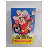 An American Tail Fievel Goes West Official Movie Trading Cards - Factory Sealed Box