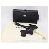 NEW AUTHENTIC Radley London Black Leather Wallet & Leather Luggage Tag