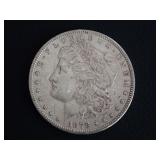1879 MORGAN SILVER DOLLAR COIN
