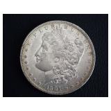 1901-O MORGAN SILVER DOLLAR COIN