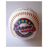 Signed 2000 Atlanta Braves Spring Training Autograph Baseball