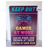 NEW DECORATIVE METAL SIGN - See photos for size.