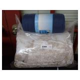 Arctic Fleece Blanket & Decorative Comforter - Unsure of Size