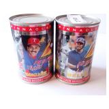 Unopened Pinnacle Inside Baseball Card Cans