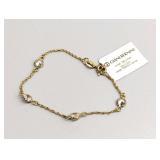 Giani Bernini 18K Gold Over Sterling Silver Cubic Zirconia Bracelet