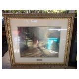 Thomas Kinkade "The Autumn Gate" Framed Print