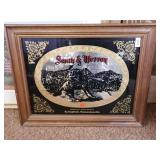 Smith & Wesson Mirrored Advertising Sign