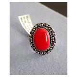 GERMAN SILVER RING - SEE ALL PHOTOS FOR SIZE