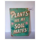 NEW DECORATIVE METAL SIGN - See photos for size.