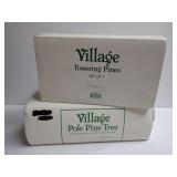 Department 56 Village: Towering Pines Set of 2 & Pole Pine Tree