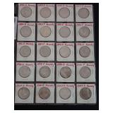 (20) 1992-2004 KENNEDY HALF DOLLAR COINS